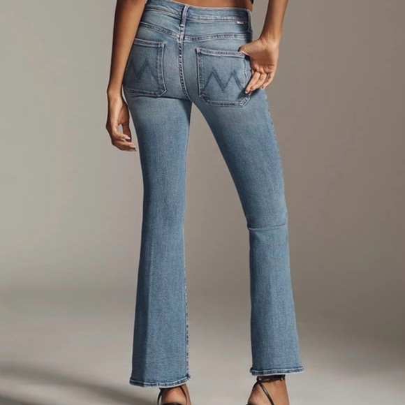 Anthropologie Mother The Patch Pocket Weekender Jeans Poppin Wheelies Size 29 - Picture 3 of 12